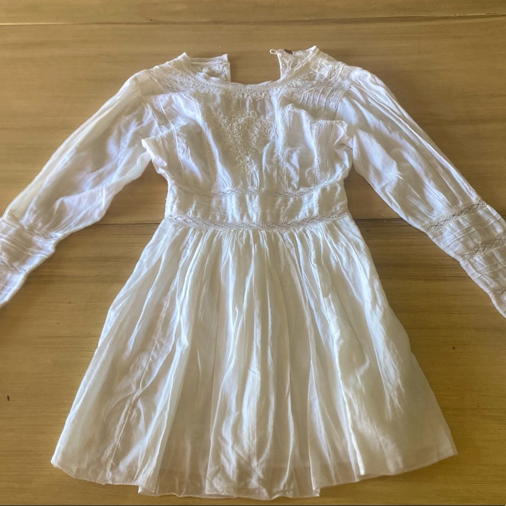 Cute white free people dress